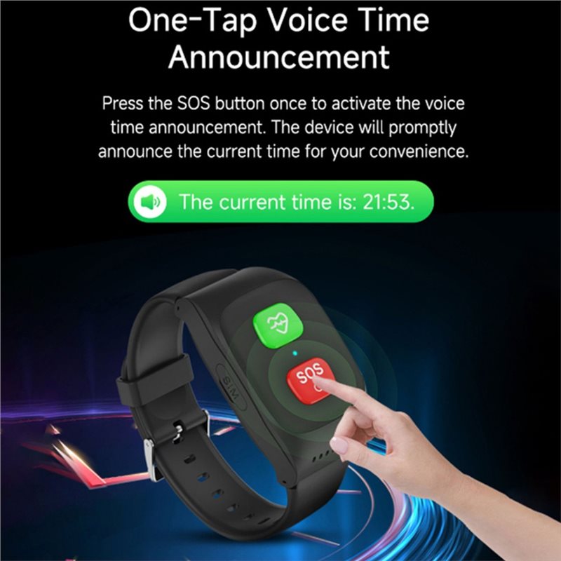 4G 노인용 알람 GPS 시계 4G 노인용 시계 GPS - Fall Detection Watch 리뷰 및 가격